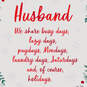 Sharing All My Days With You Christmas Card for Husband, , large image number 4