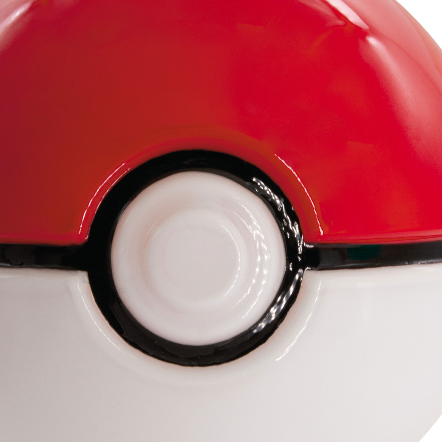 Glass Pok&eacute;mon Pok&eacute; Ball Christmas Ornament upclose view image number 4