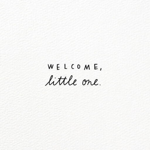 Welcome, Little One New Baby Card, 