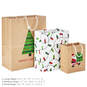 Merry Mix 8-Pack Christmas Gift Bags, Assorted Sizes and Designs, , large image number 3