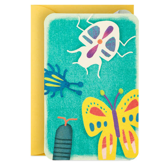 3.25" Mini Bugs Pop Up Thinking of You Card, , large image number 3