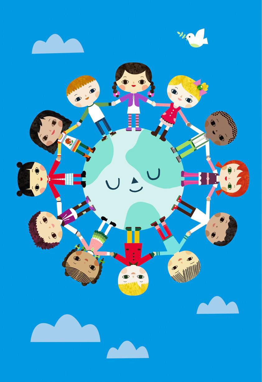 Children Around the World Birthday Card