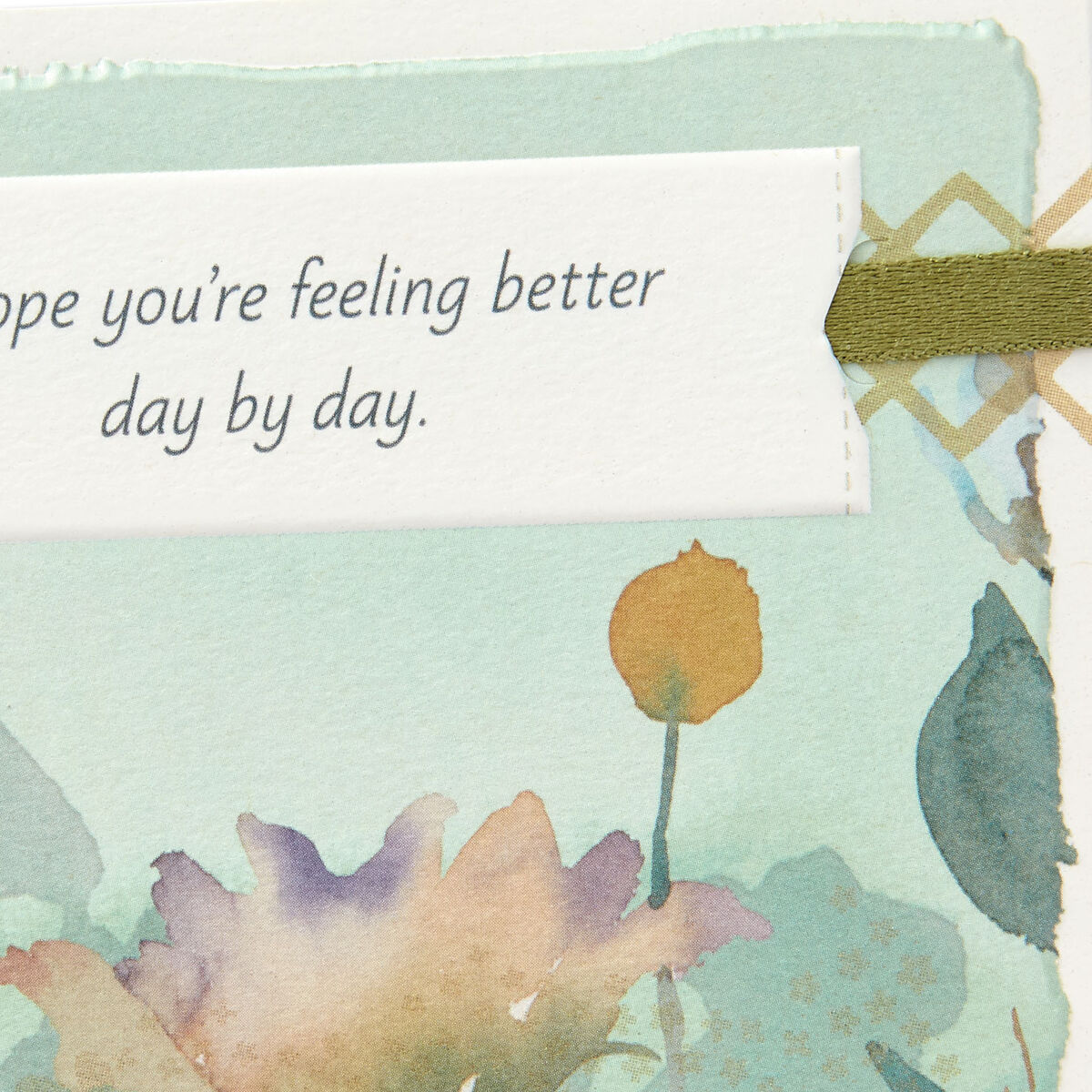 Hope You're Soon Feeling Your Best Get Well Card - Greeting Cards
