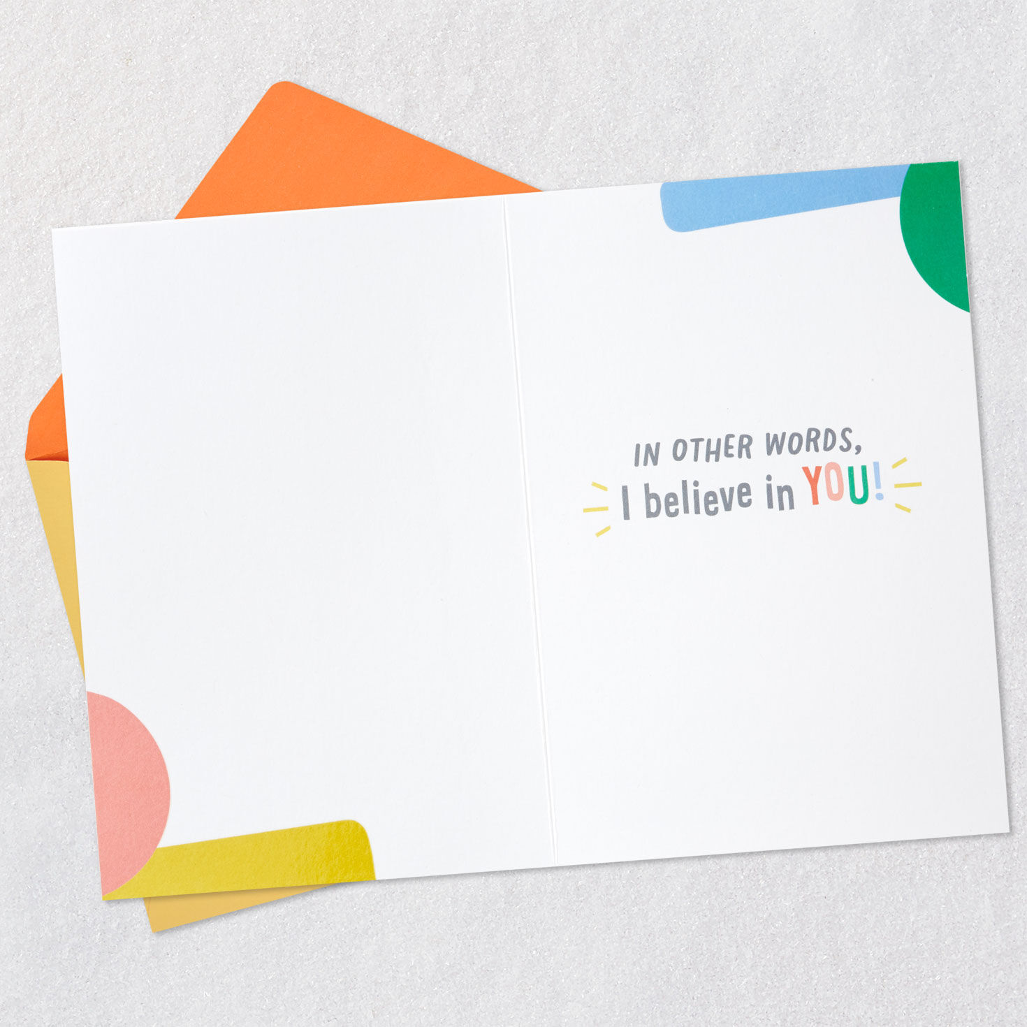 Little World Changers&trade; I Believe in You Good Luck Card, , large image number 3