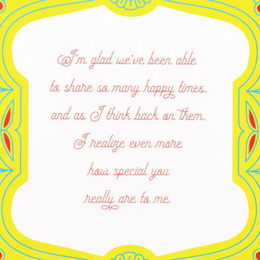 You Make My Life Richer Birthday Card for Friend, 