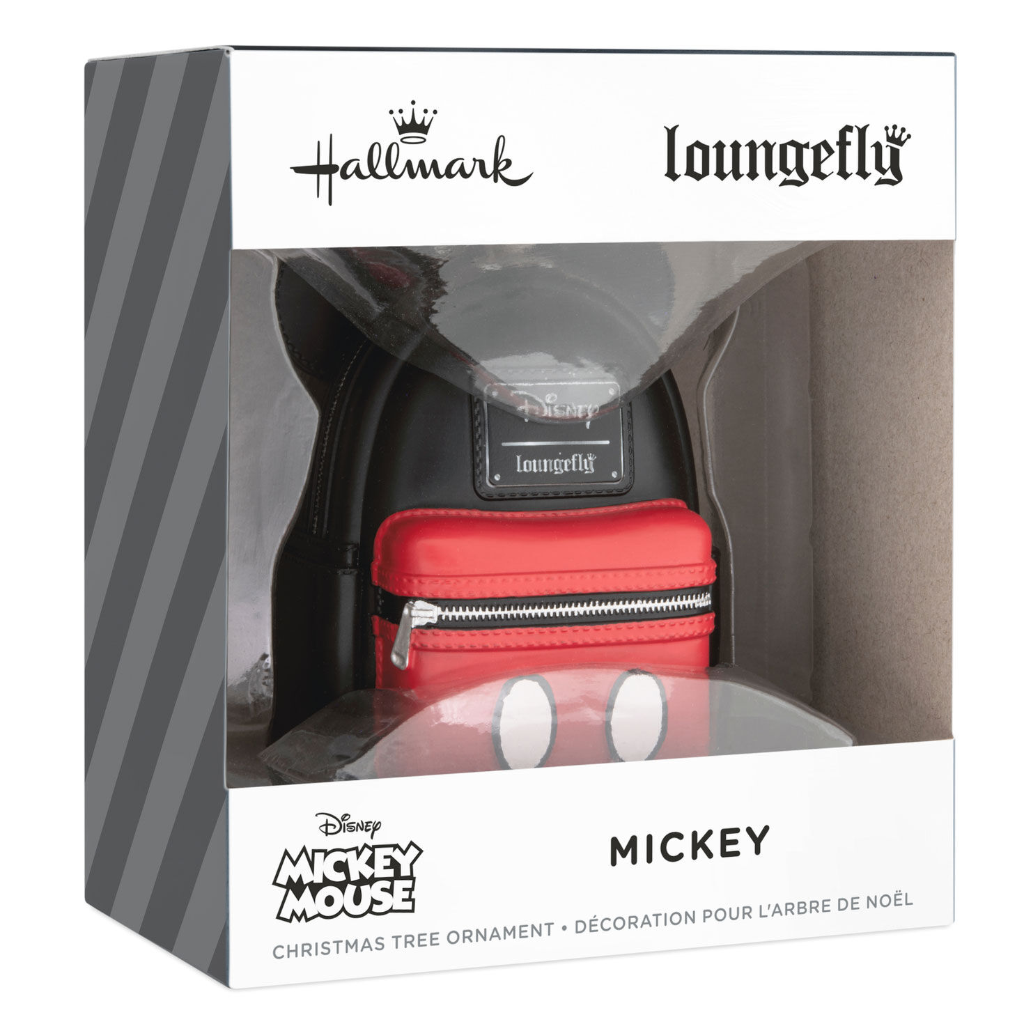 Mickey Mouse Loungefly Backpack Christmas Ornament package front image number 7