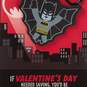 Batman™ Valentine's Day Card With Backpack Clip, , large image number 5
