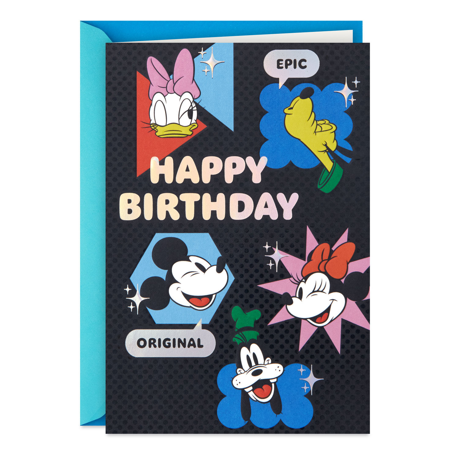 Disney Mickey Mouse and Friends Only One You Birthday Card for Kids