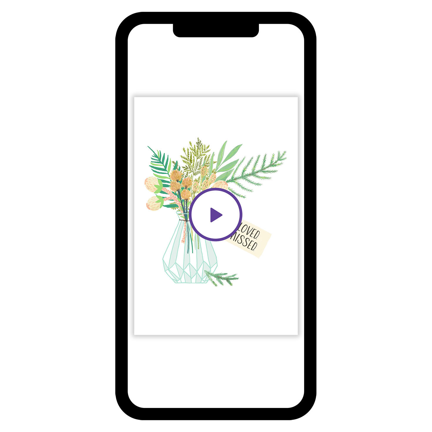 So Loved, So Missed Sympathy eCard, , large image number 1