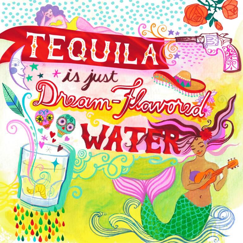 Tequila Dreams Birthday Card