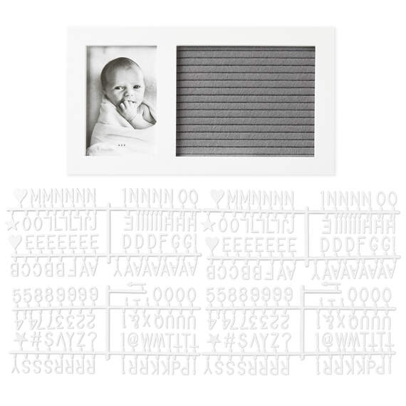 Letter Board Announcement Picture Frame, 4x6, , large image number 4