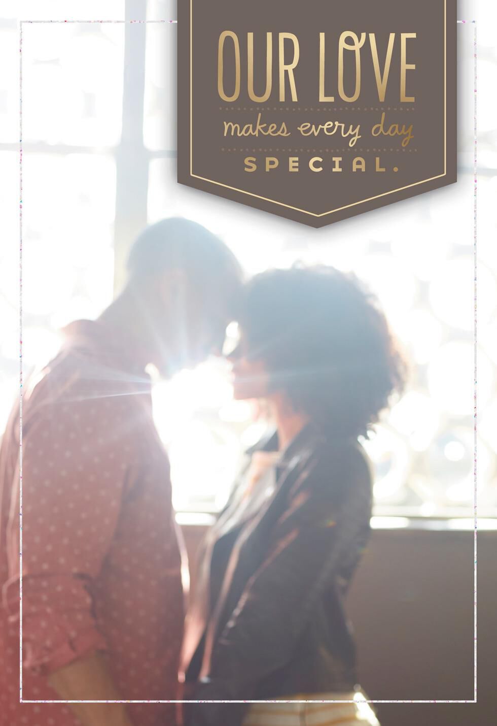 Connected in Thousands of Wonderful Ways Anniversary Card