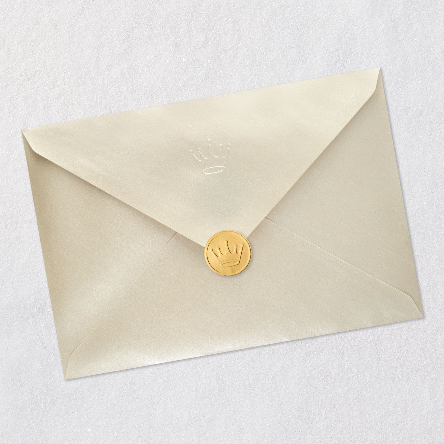 Pink and Red Elegant Valentine's Day Card for Wife Envelope Back with Seal image number 7