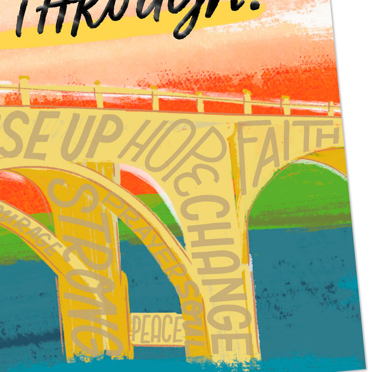 Faith Carries Us Through Religious Thinking of You Card for only USD 3.99 | Hallmark