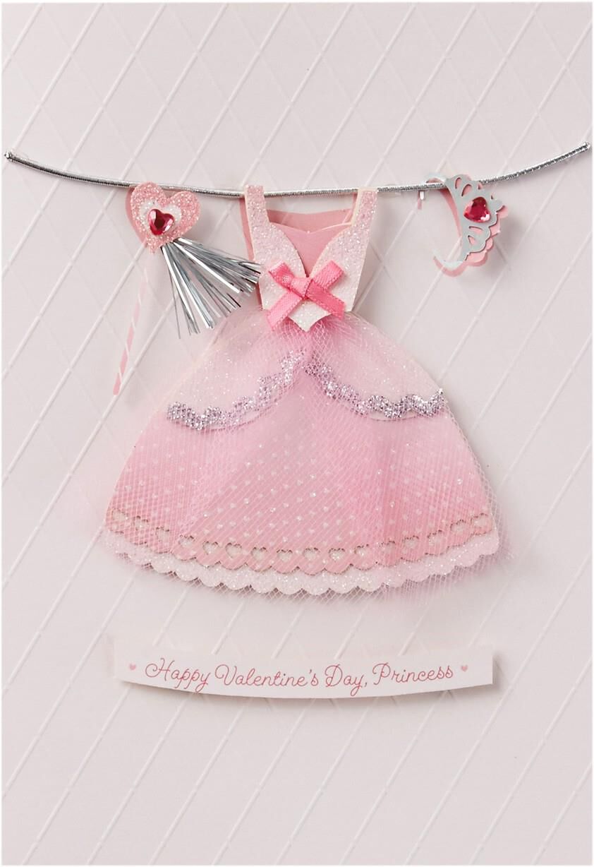 Love You Princess Valentine's Day Card