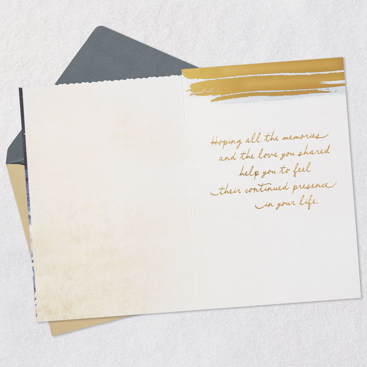 A Bright Light Shining Down With Love Sympathy Card, , large image number 3