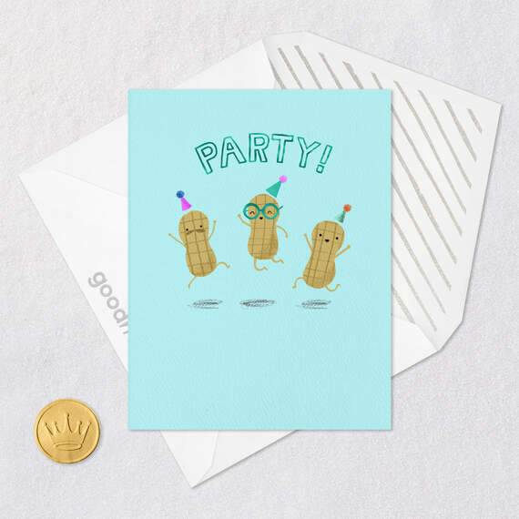 Time to Get a Little Nutty Funny Birthday Card, , large image number 5
