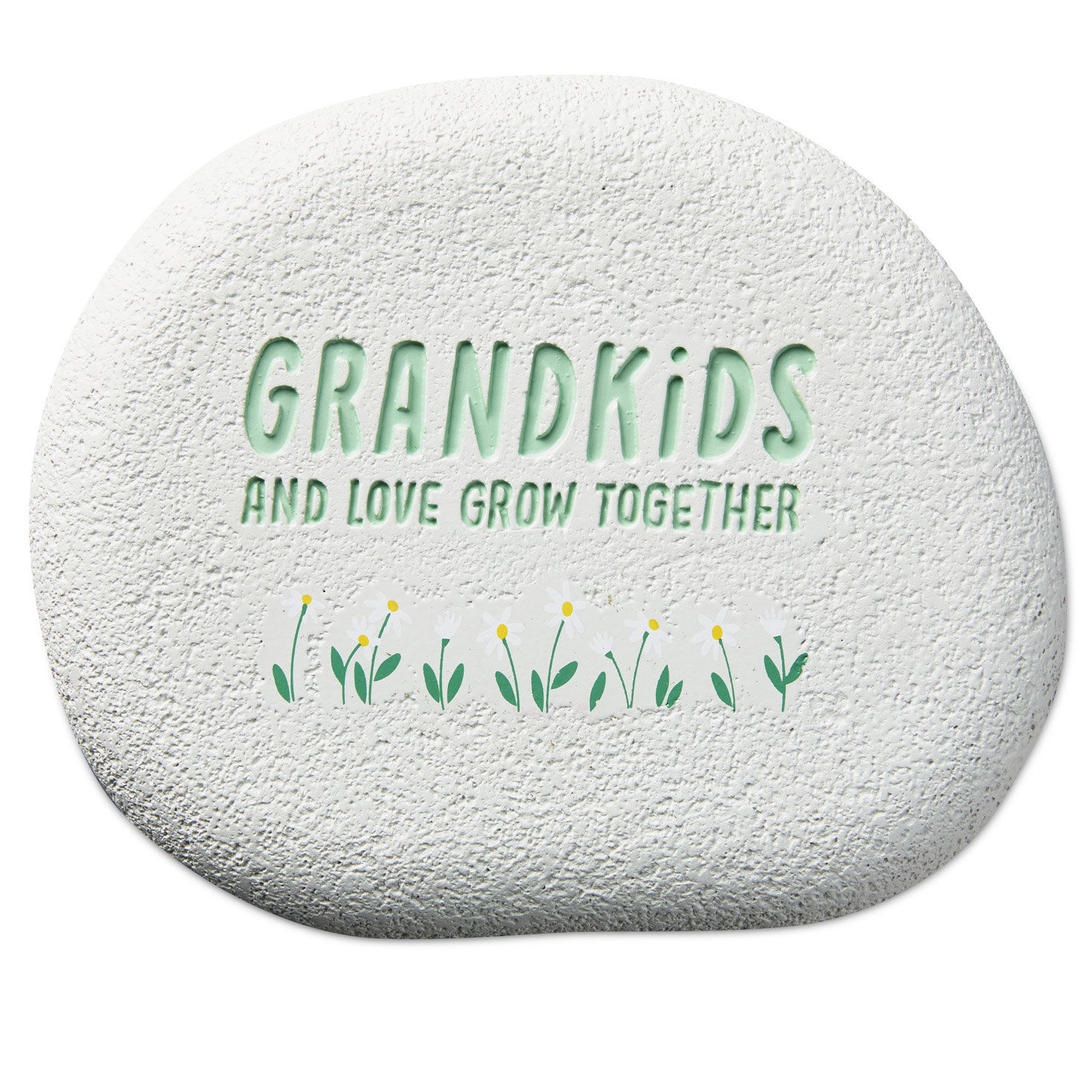 Grandkids and Love Garden Stone
