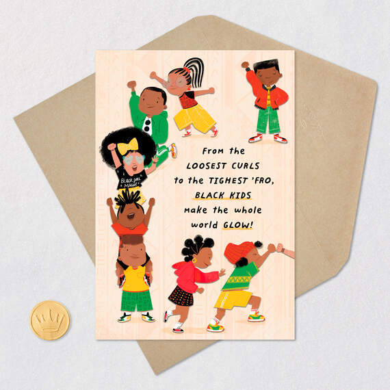 Black Kids Make the Whole World Glow Card, , large image number 5