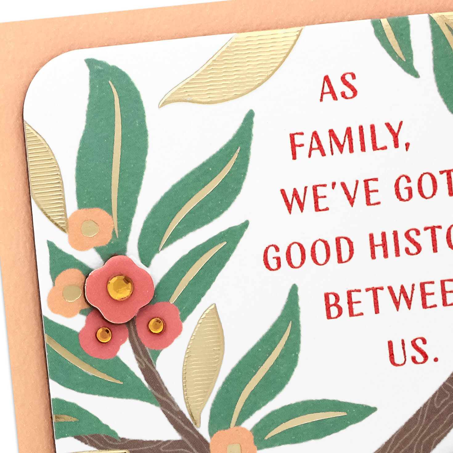 Floral Branch Design Birthday Card for Woman Card Front Detail image number 4