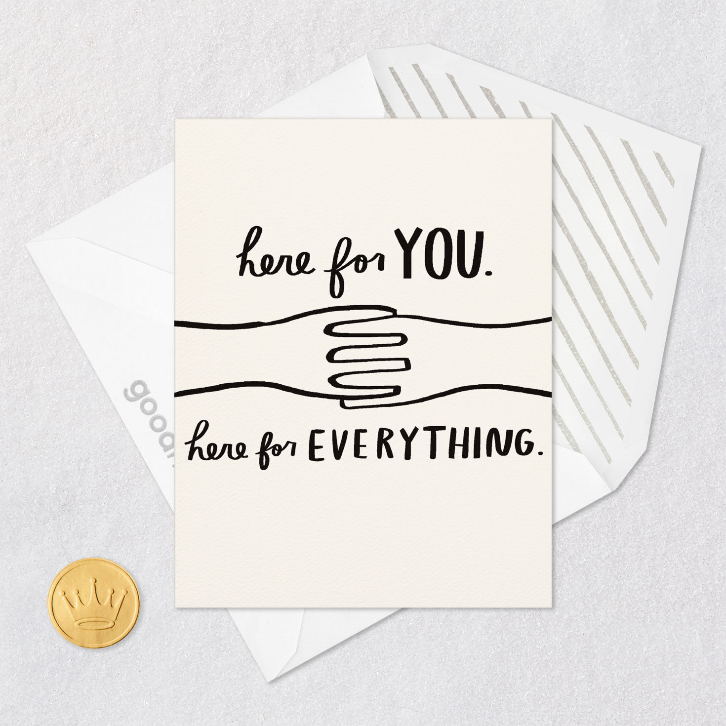 Here for You and Everything Encouragement Card for only USD 3.99 | Hallmark