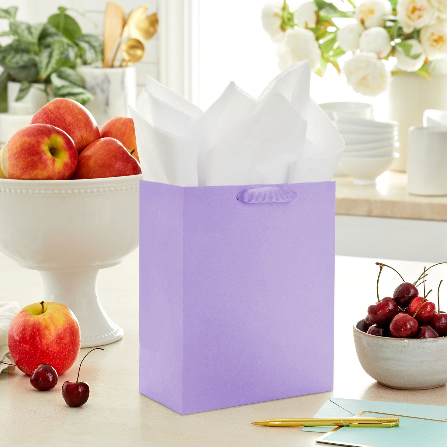 9.6" Solid Lavender Medium Gift Bag for only USD 3.49 | Hallmark