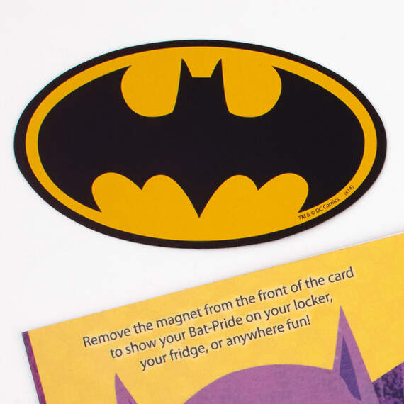 DC Comics™ Batman™ Legendary Birthday Card With Magnet, , large image number 5