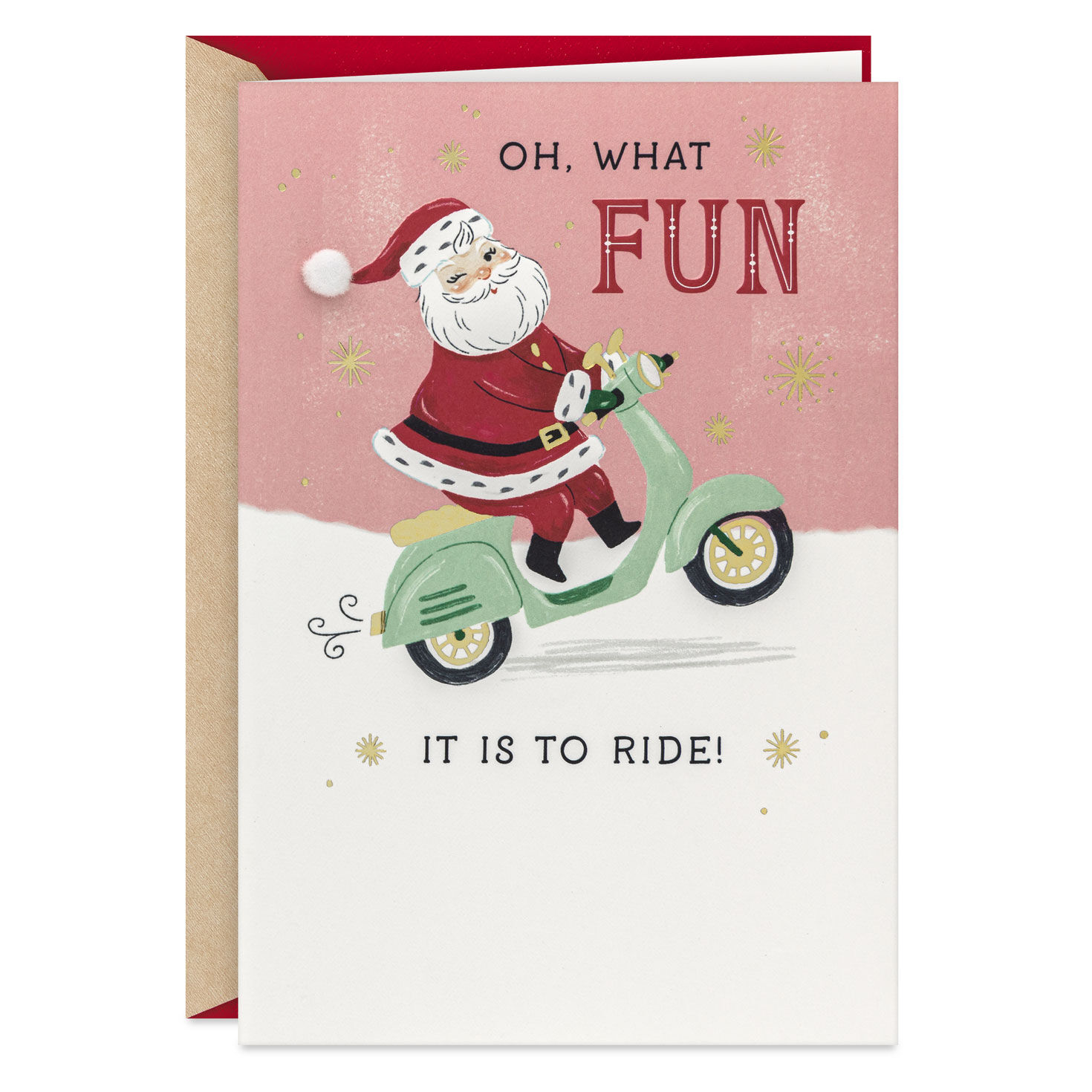 Everything Is More Fun With You Christmas Card for Kids