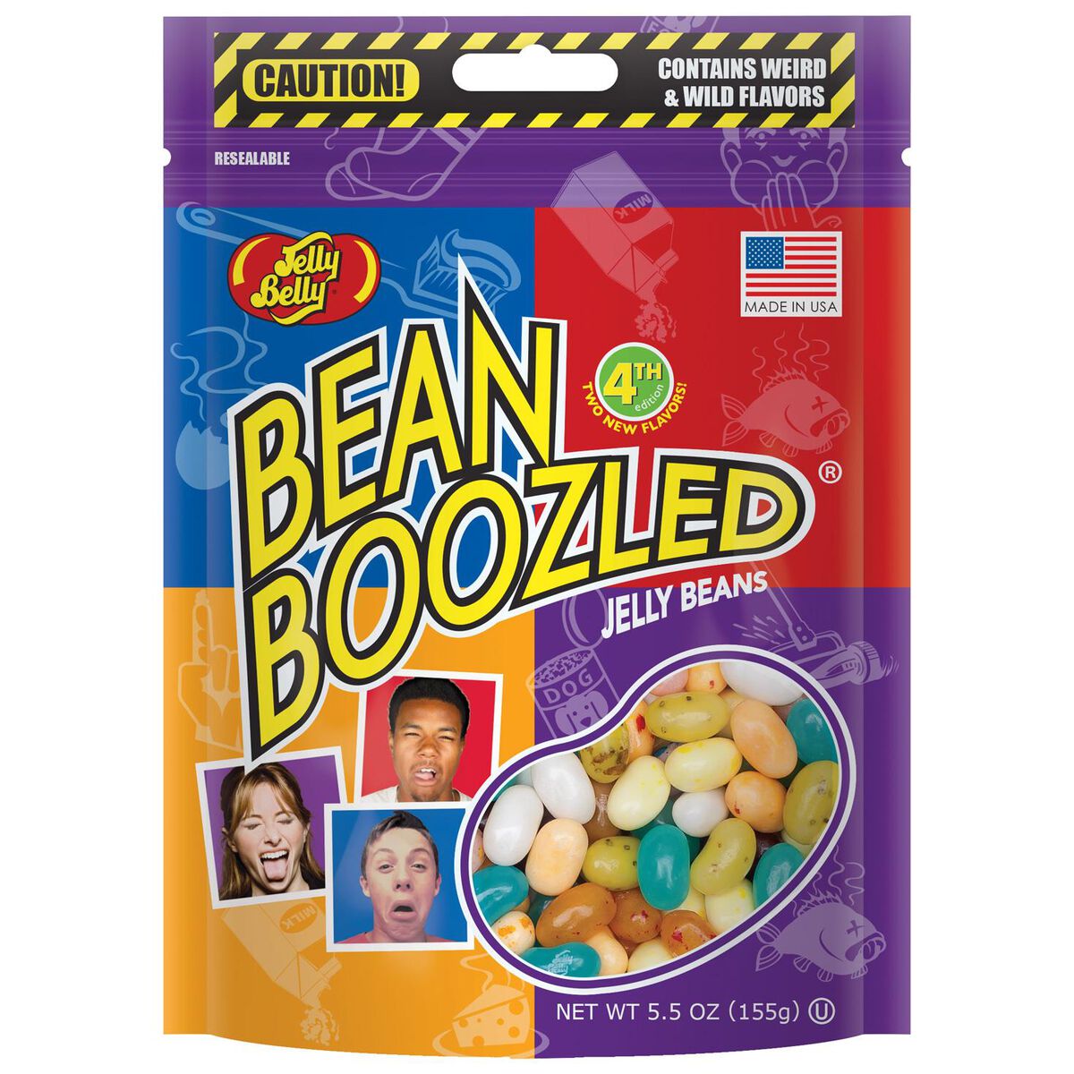 BeanBoozled® Jelly Beans, 5.5 oz. Pouch Bag Candy & Chocolate Hallmark