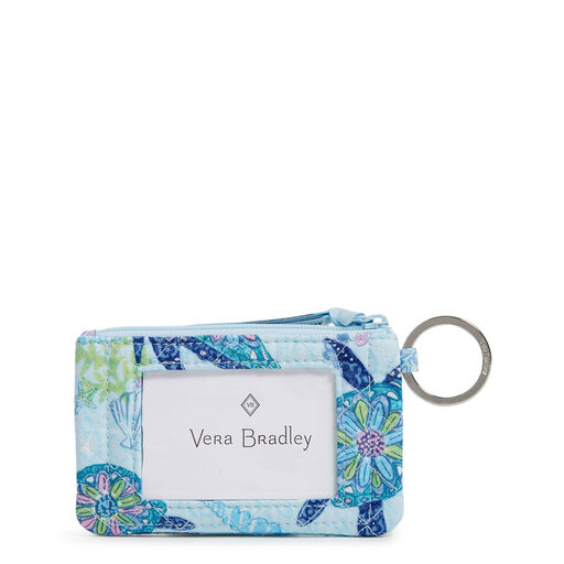 Vera Bradley Zip ID Case in Turtle Dream, 
