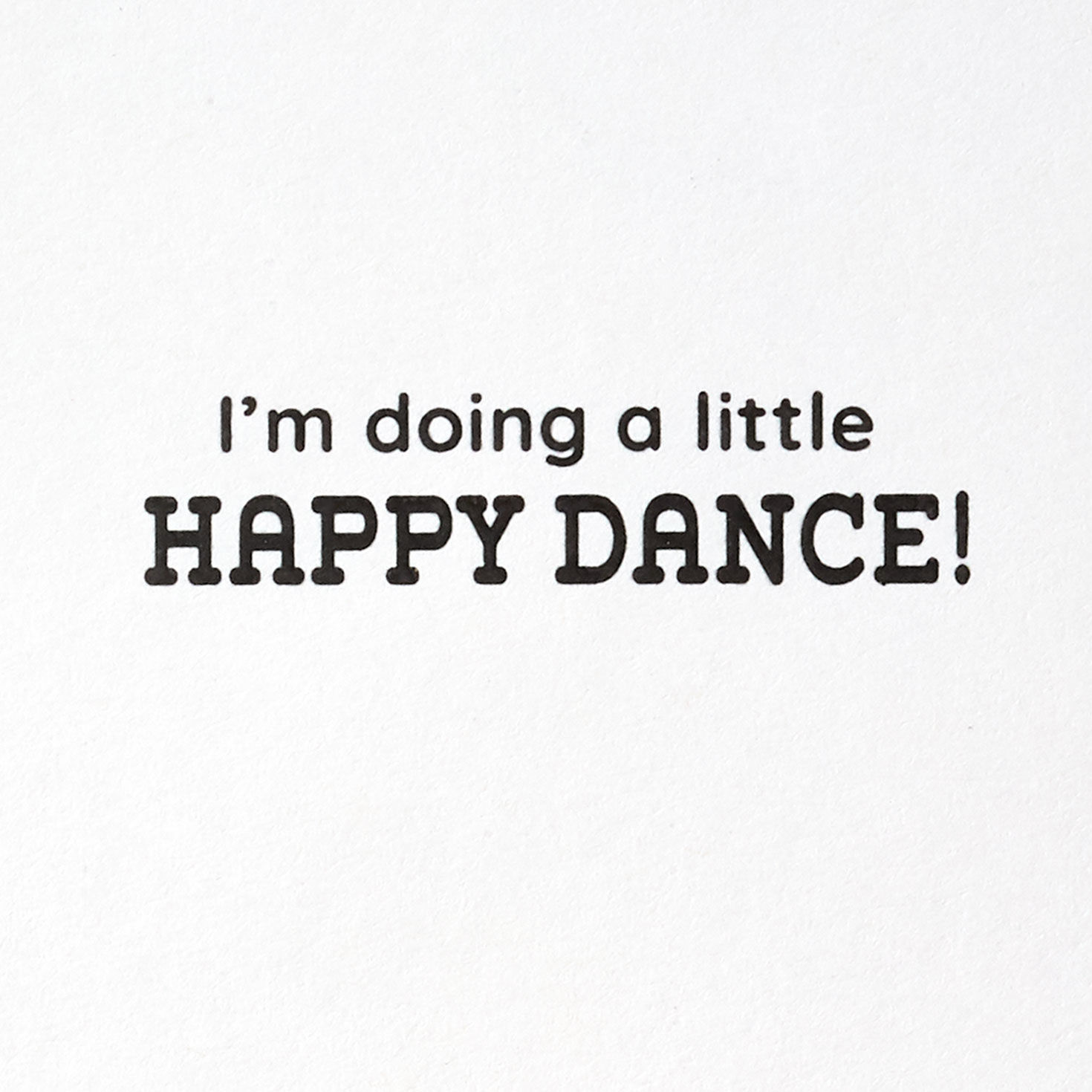 Happy Dance Charlie Brown and Snoopy Thank You Card Sentiment image number 2