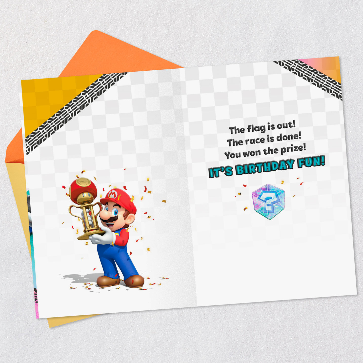 Nintendo Mario Kart&trade; Let's Ride Birthday Card, , large image number 3