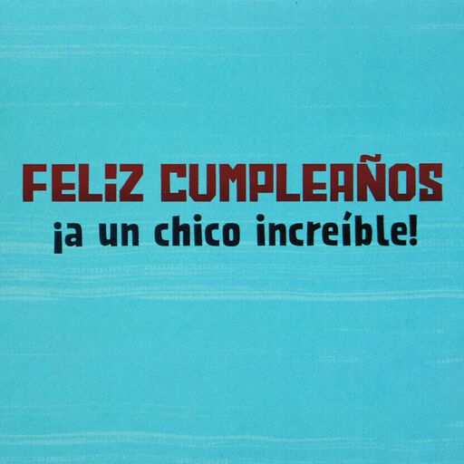 Smiling Shark Spanish-Language Birthday Card for Him, 