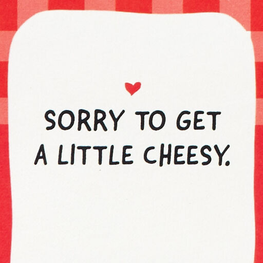 Love You More Than Tacos Funny 3D Pop-Up Love Card, 
