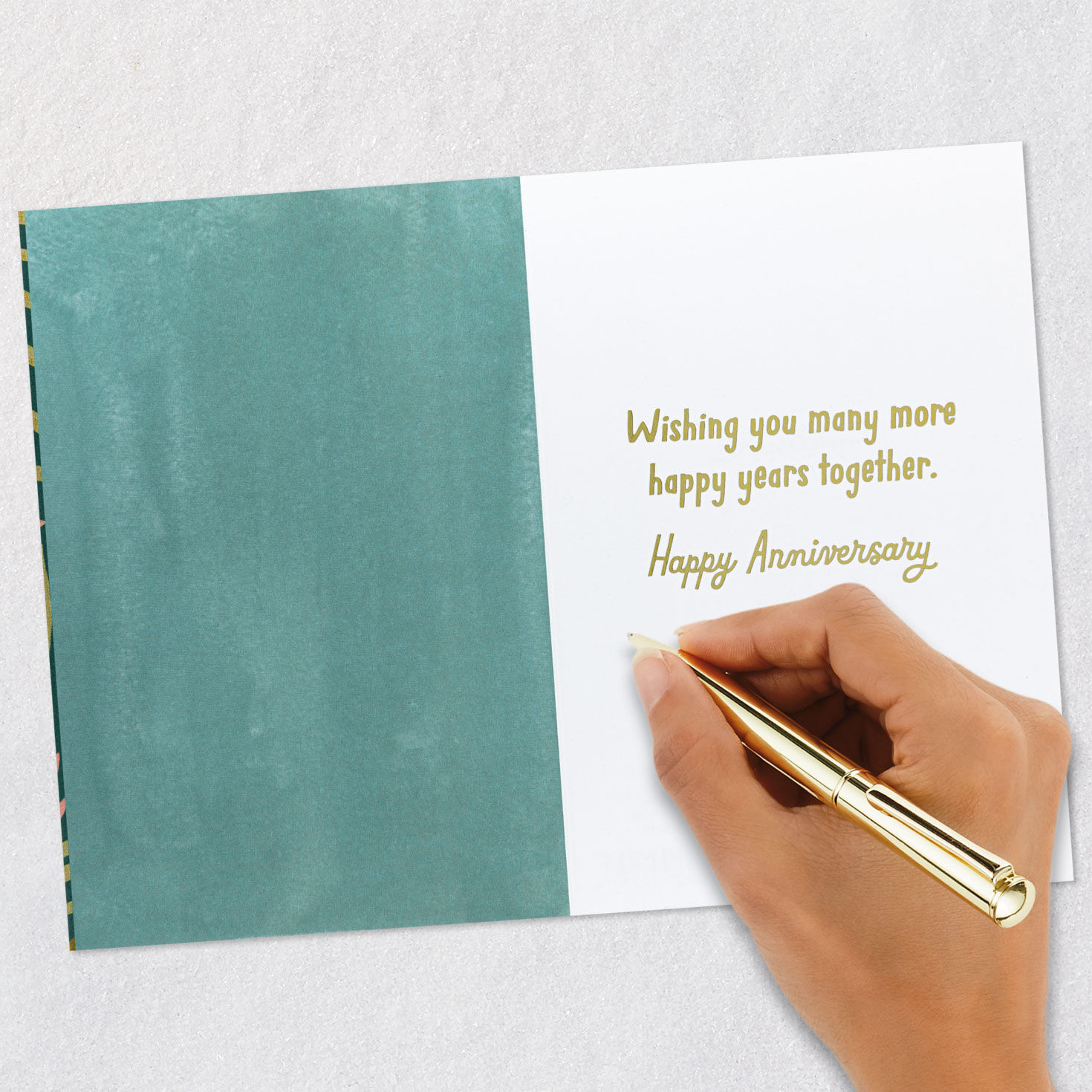 You Add Joy and Love to Our Family Tree Anniversary Card, , large image number 6