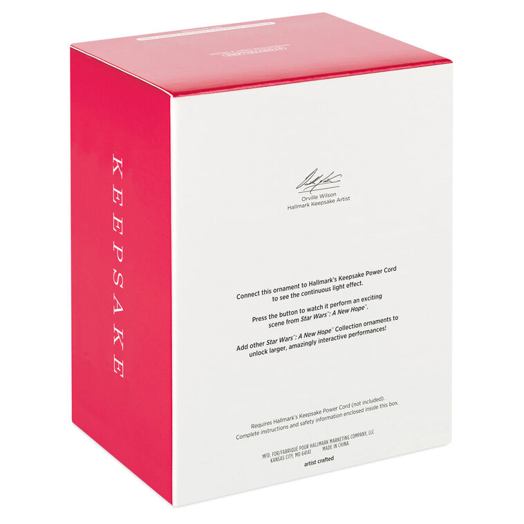 Star Wars: A New Hope™ Collection Darth Vader™ Ornament With Light and Sound, , large image number 5