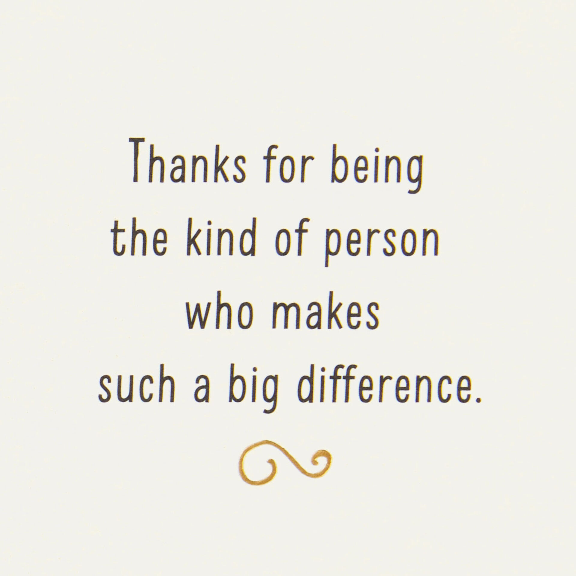 You Make A Difference Folk Art Thank You Card Greeting Cards Hallmark You Make A Difference Folk Art Thank You Card Greeting Cards Hallmark