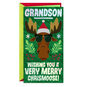 Cool Santa Moose Grandson Christmas Card Card Front image number 1