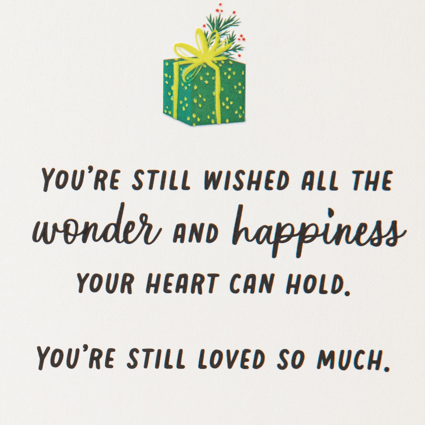 Wrapped Gifts Christmas Card for Grandson sentiment image number 2