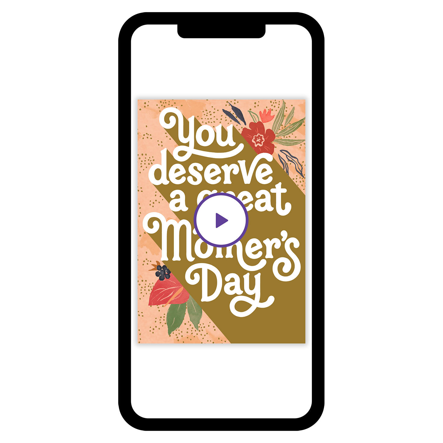 Sweet Moments Happy Memories Custom Mother's Day eCard