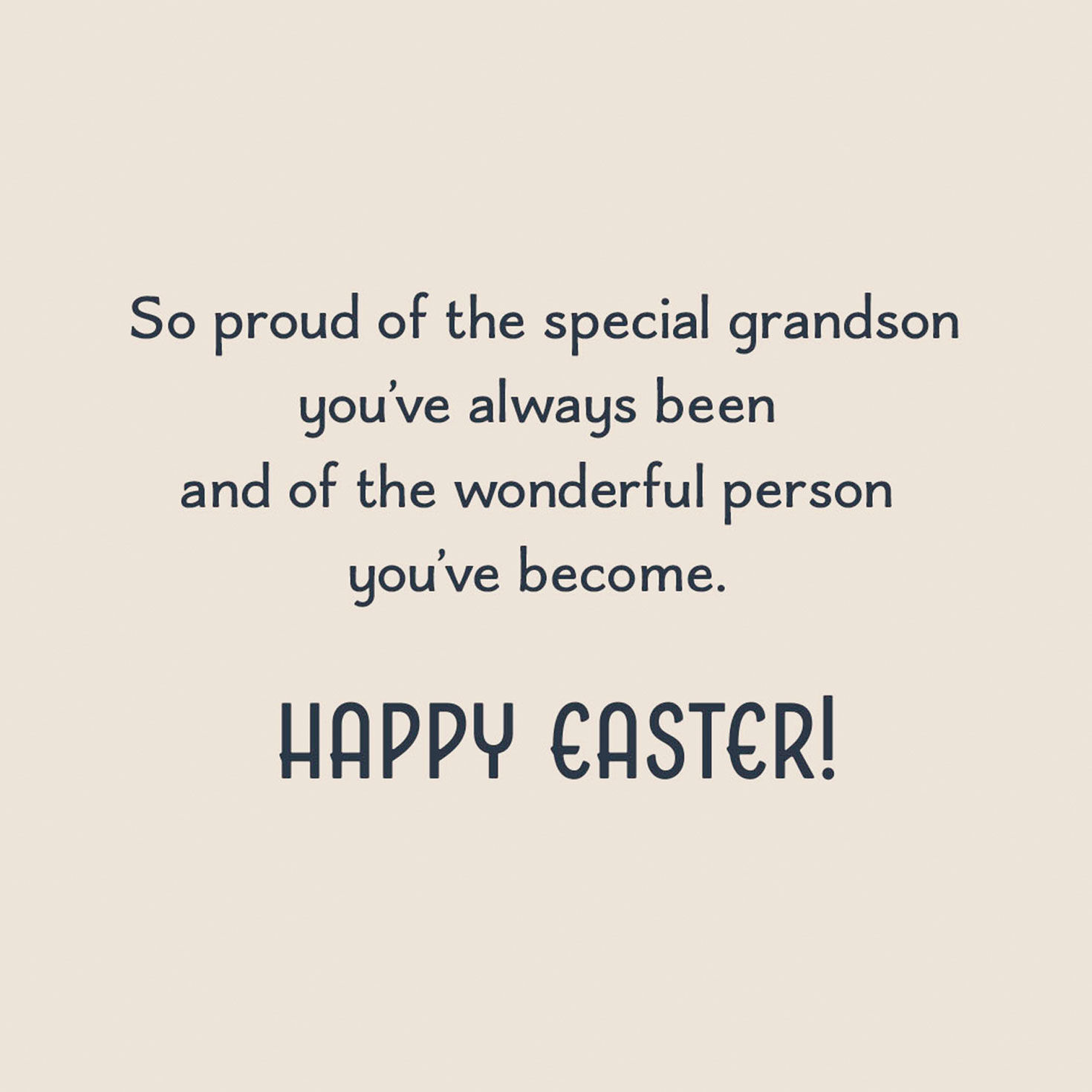 So Proud of You Easter Card for Grandson, , large image number 2