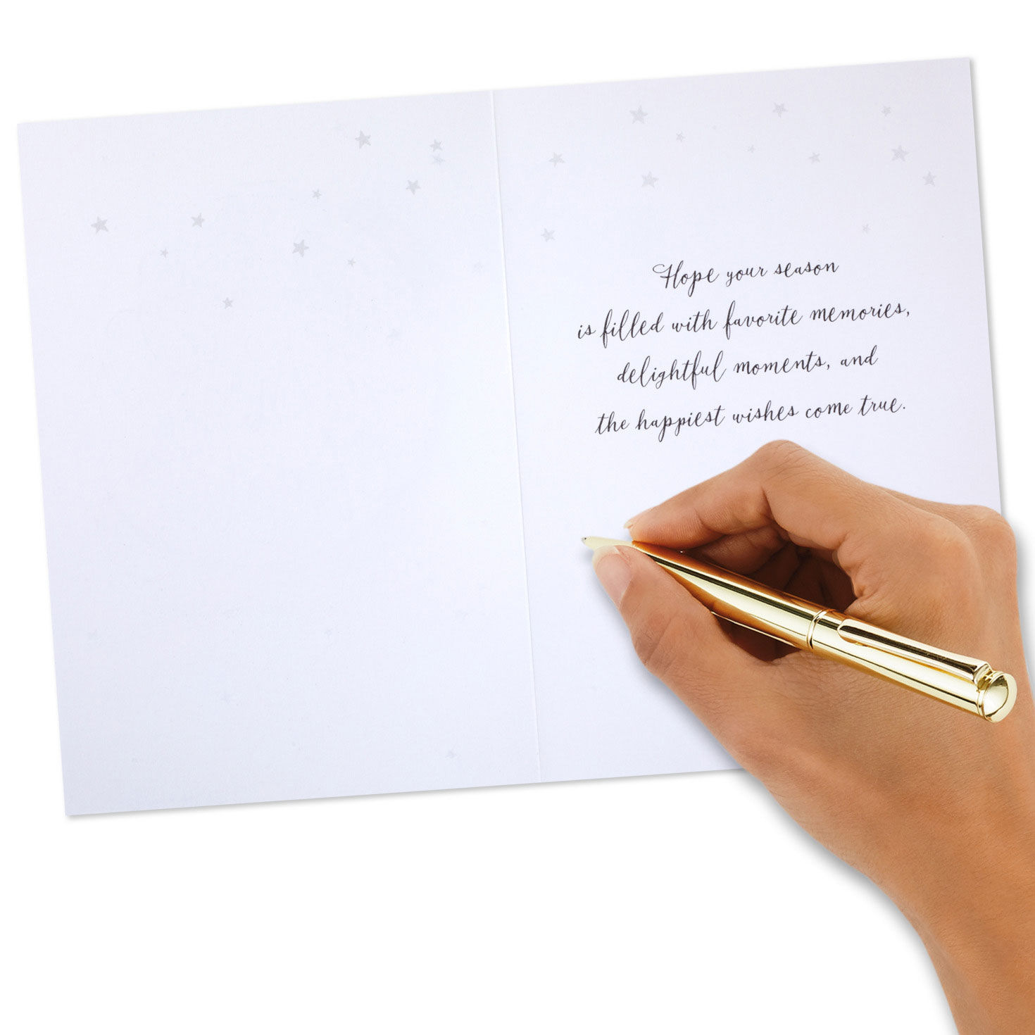 Santa and Crescent Moon Boxed Christmas Cards, Pack of 16, , large image number 6