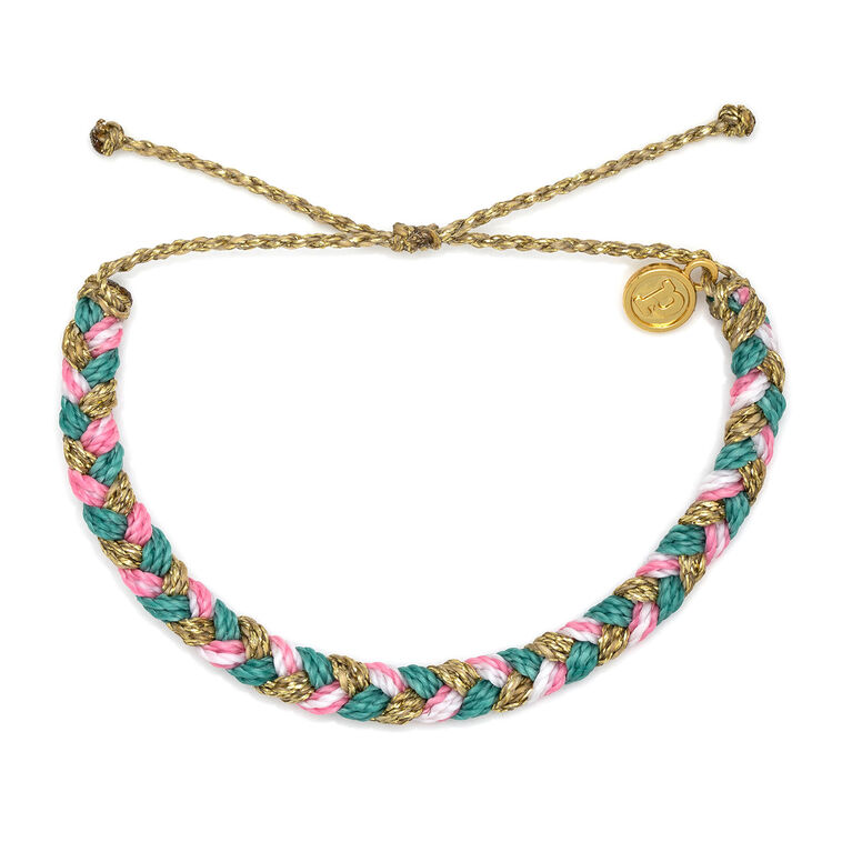 Pura Vida Golden West Mixed Braided Bracelet