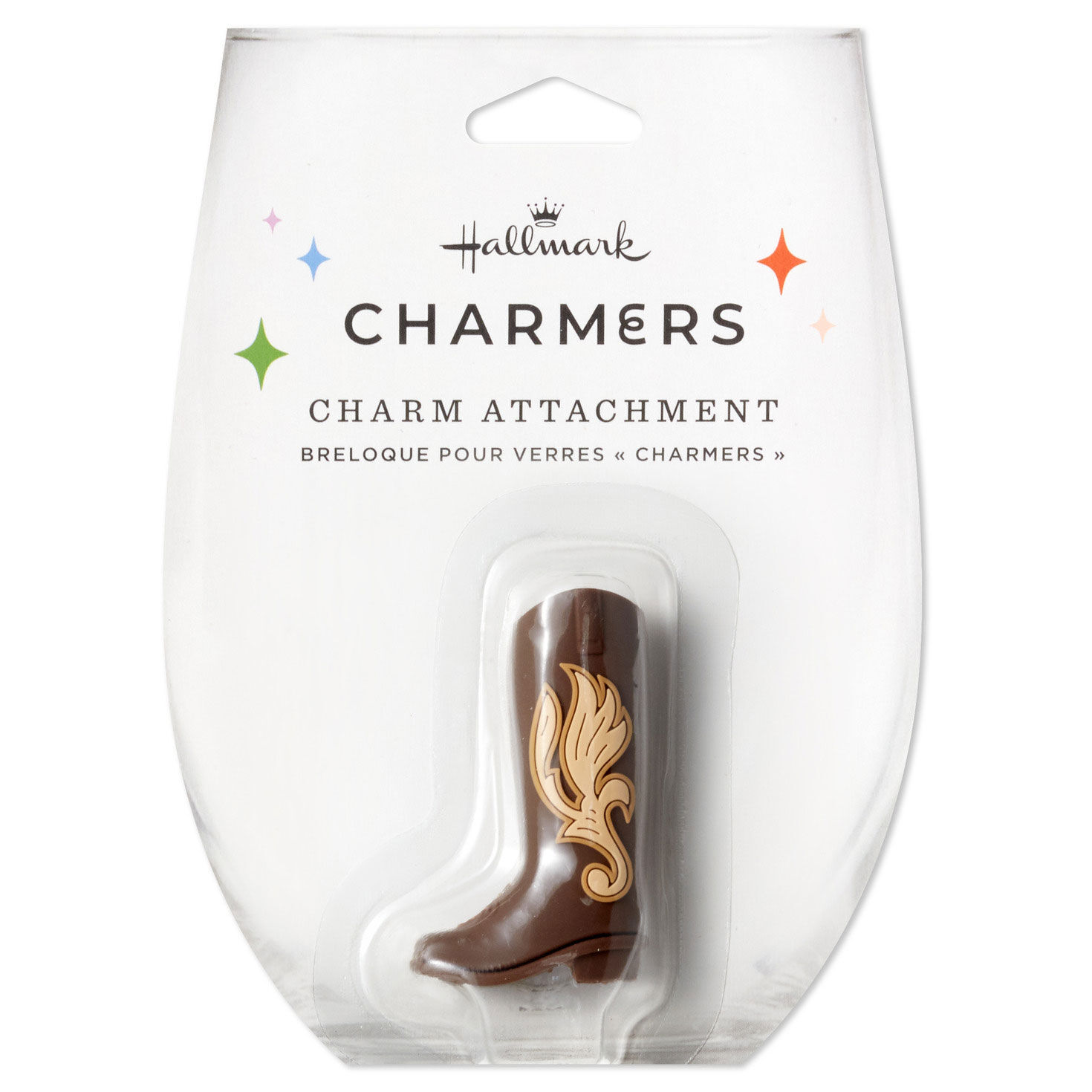 Charmers Cowboy Boot Silicone Charm, 2