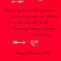 Sharing My Heart With You Romantic Valentine's Day Card, , large image number 2