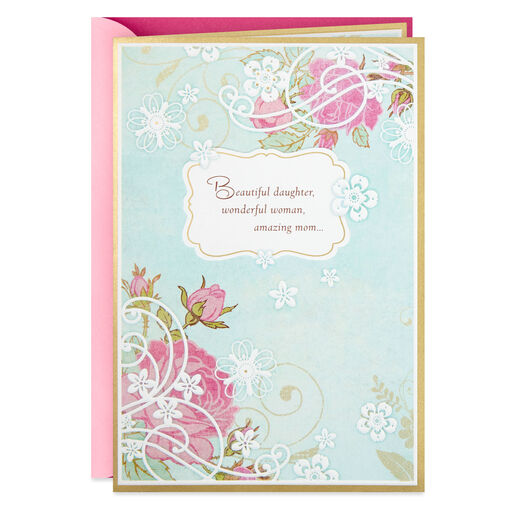 Butterfly Pop-Up Mother's Day Card for Daughter, 