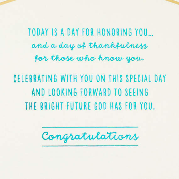 A Prayer for You Religious Graduation Card, , large image number 2