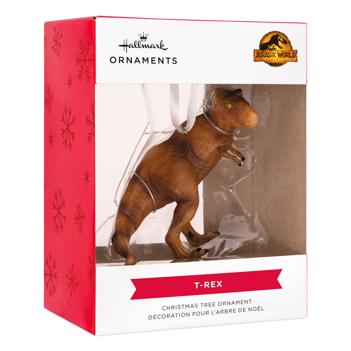 Jurassic World Dominion T-Rex Hallmark Ornament, , large image number 4