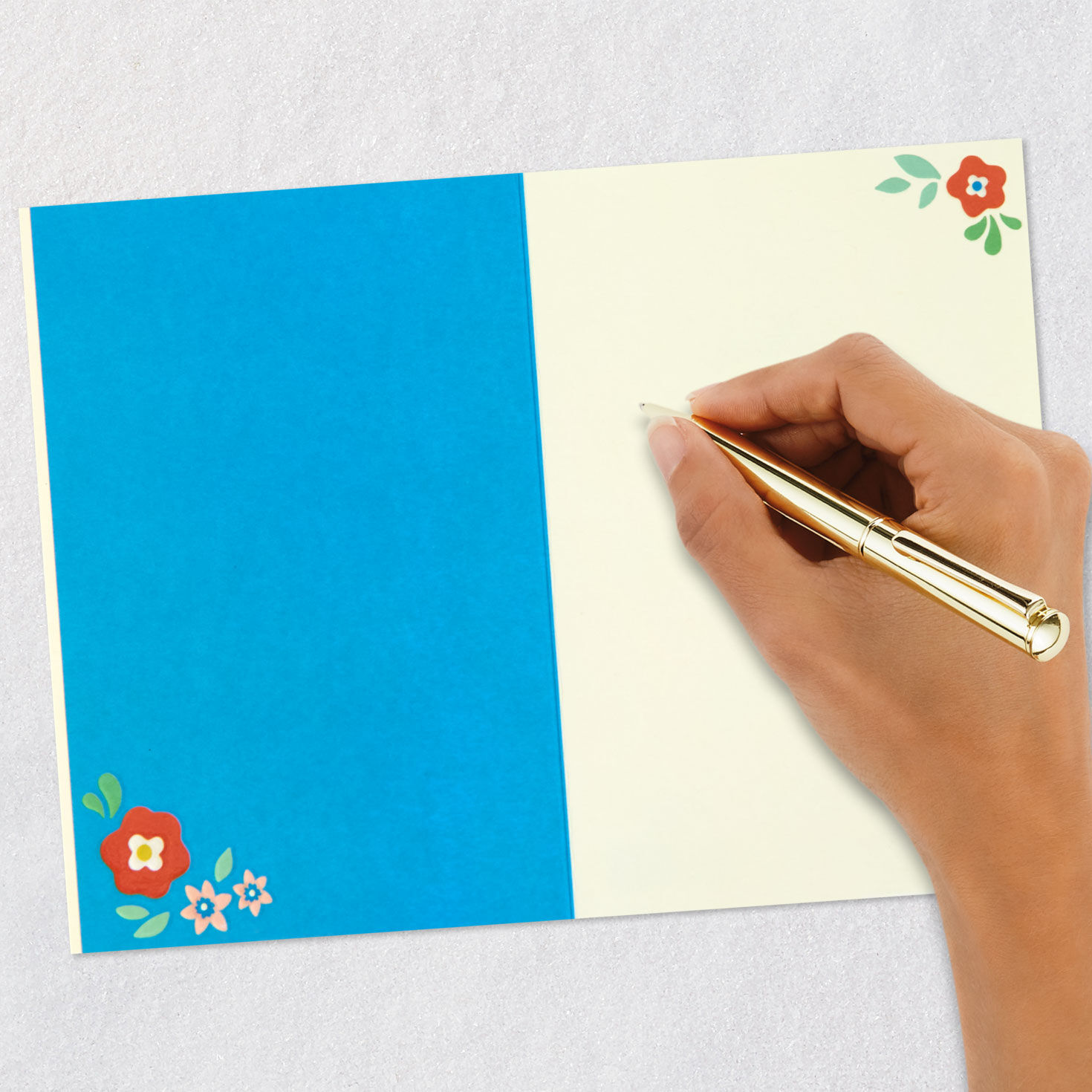 Festive Tassel Garland Blank Card Signing card image number 5