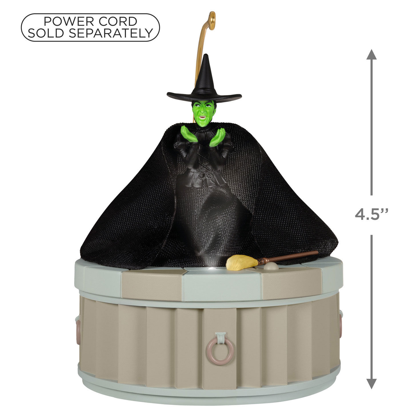 Wizard of Oz Wicked Witch Keepsake Ornament  image number 4
